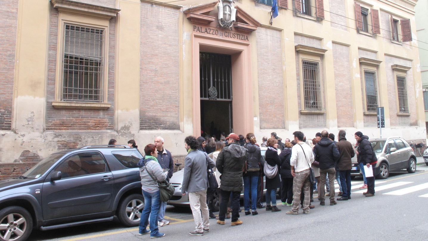 L’attuale sede del tribunale di Modena in corso Canalgrande (FotoFioccchi)
