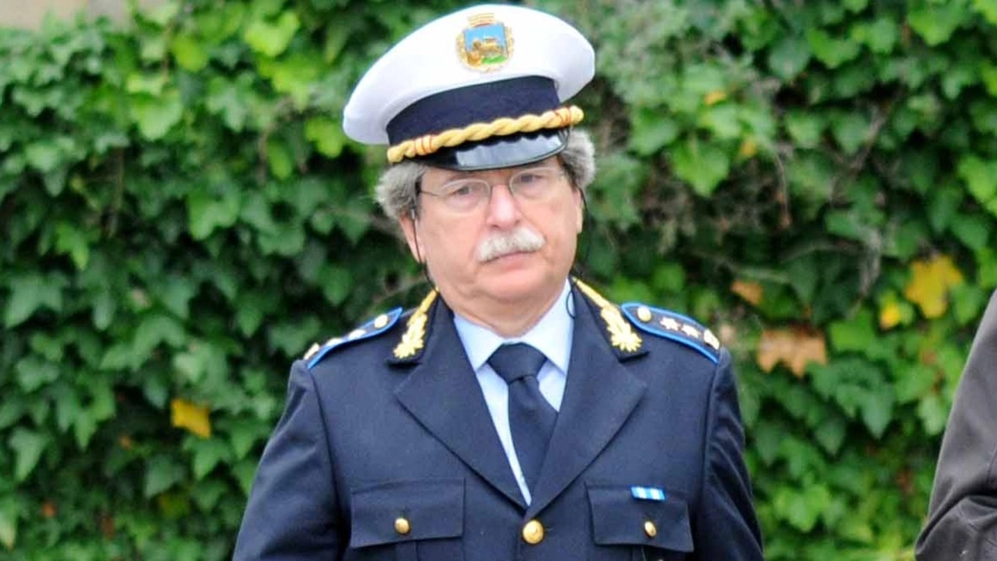 Il comandante della polizia municipale di Rovigo, Giovanni Tesoro