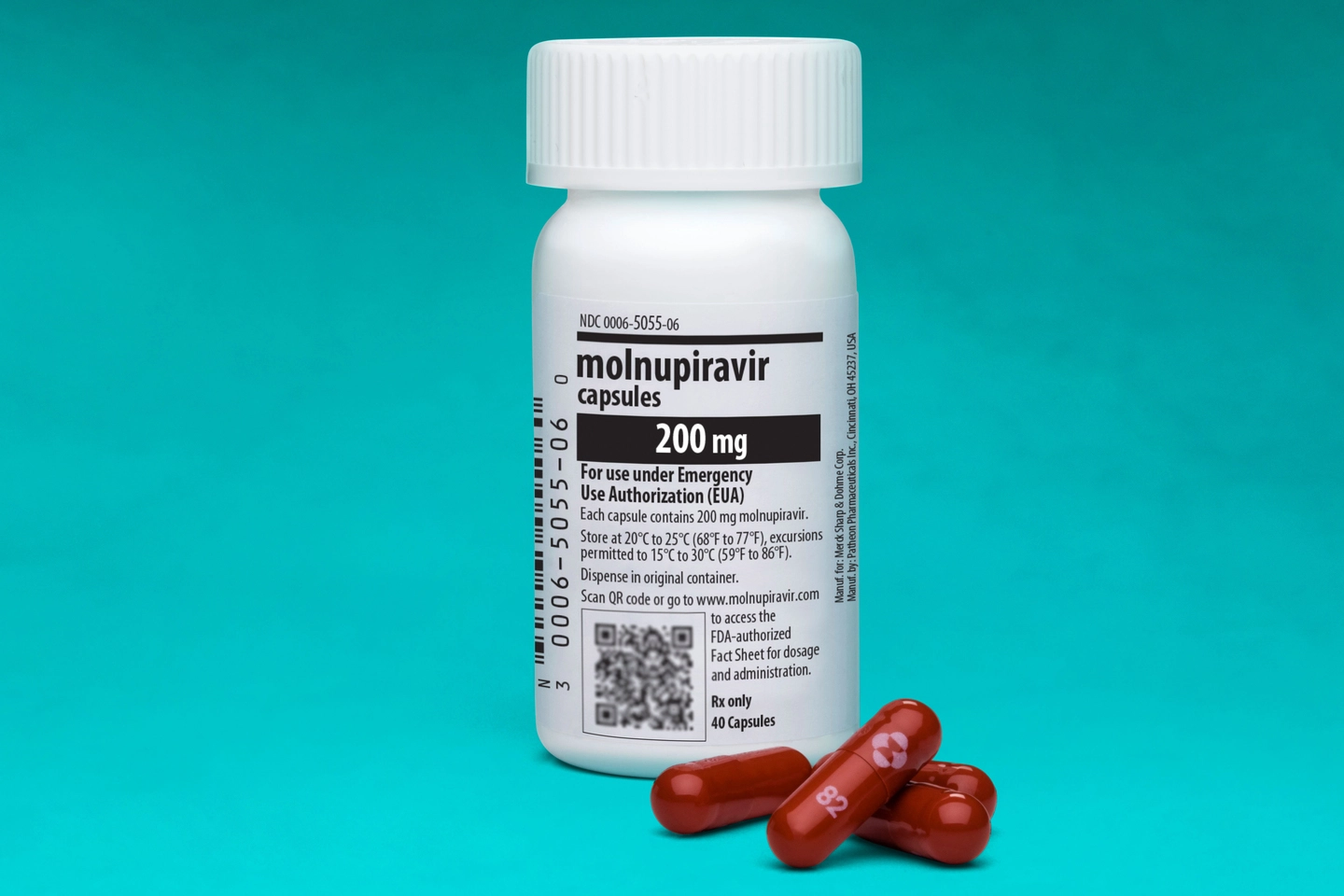 La pillola anti Covid Molnupiravir della Merck (ImagoE)