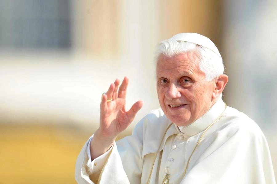 Papa Benedetto XVI in uno scatto del 2011