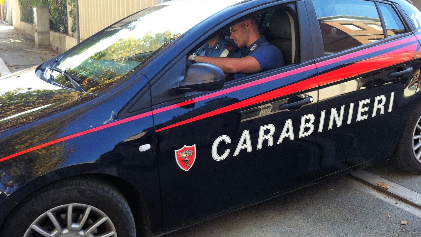 I carabinieri in servizio