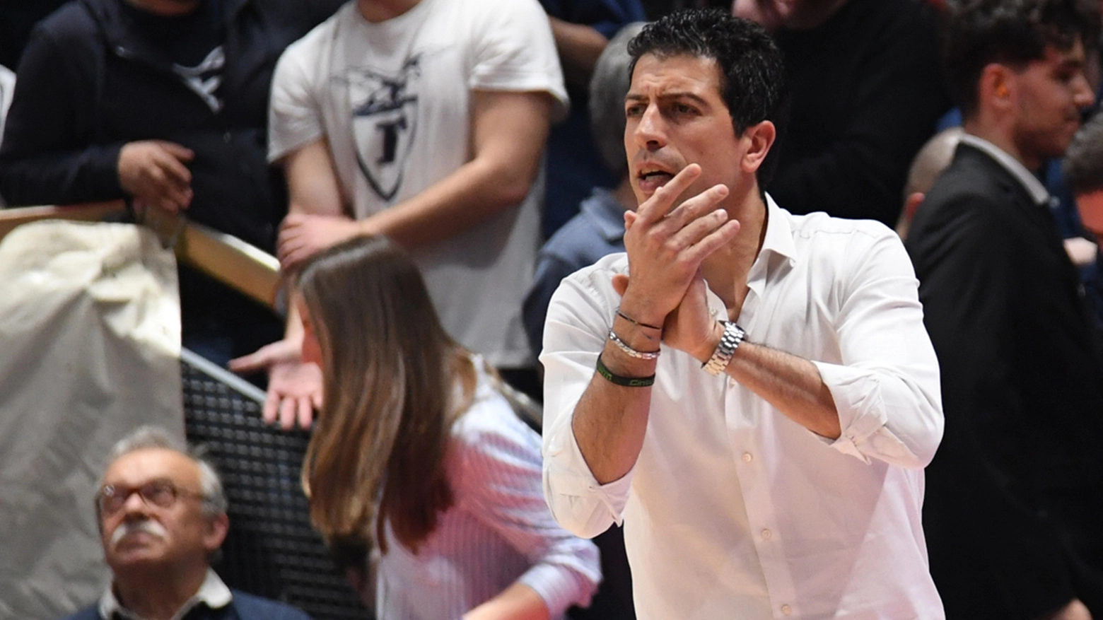 Fortitudo Bologna, coach Antimo Martino (FotoSchicchi)