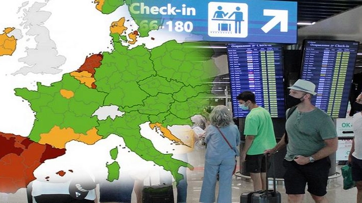 La mappa dei contagi in Europa