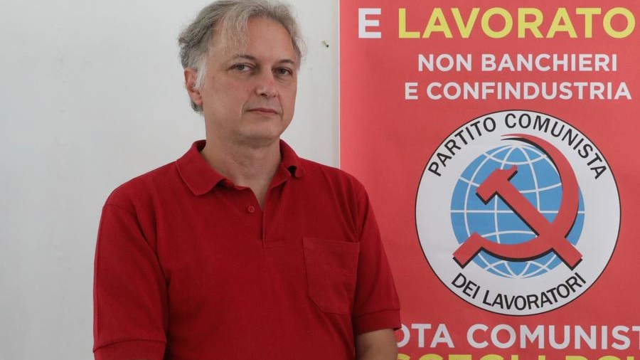 Federico Bacchiocchi, candidato sindaco del partito comunista dei lavoratori