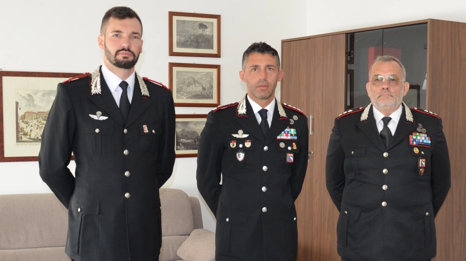 Nucleo operativo e radiomobile di Rimini  Il tenente  Califri subentra al capitano Racchini