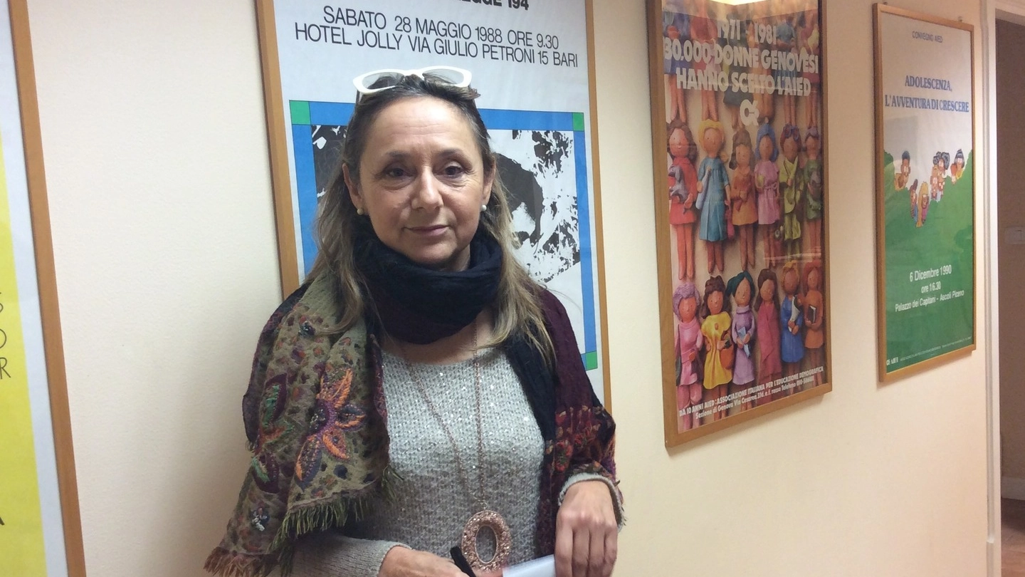Tiziana Antonucci, assistente sociale e vice presidente dell’Aied
