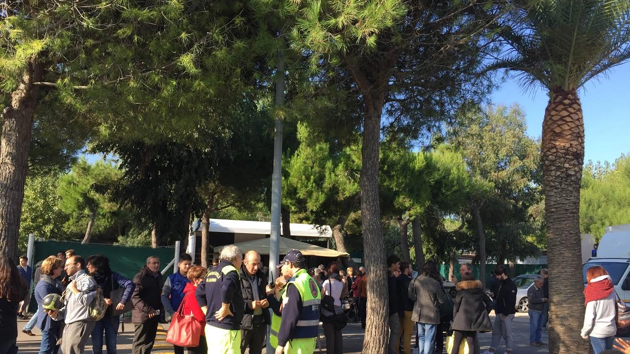 Terremoto, sfollati in strada a Porto Sant'Elpidio