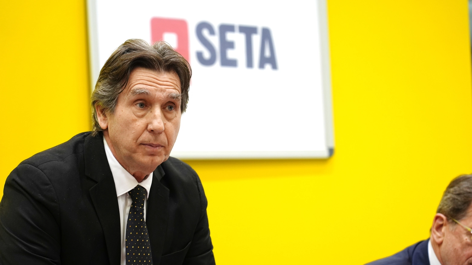 Antonio Nicolini lascia la presidenza di Seta (foto Fiocchi)