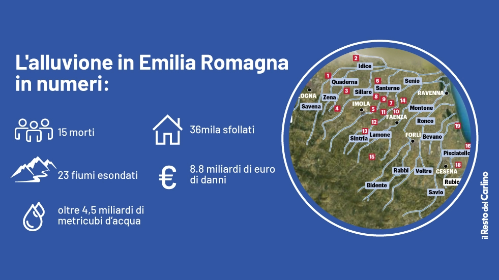 Un mese fa, il 16 e 17 maggio 2023 l'alluvione mette in ginocchio parte dell'Emilia Romagna