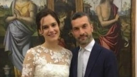 Faenza, matrimonio in Pinacoteca per Laura e Giacomo 
