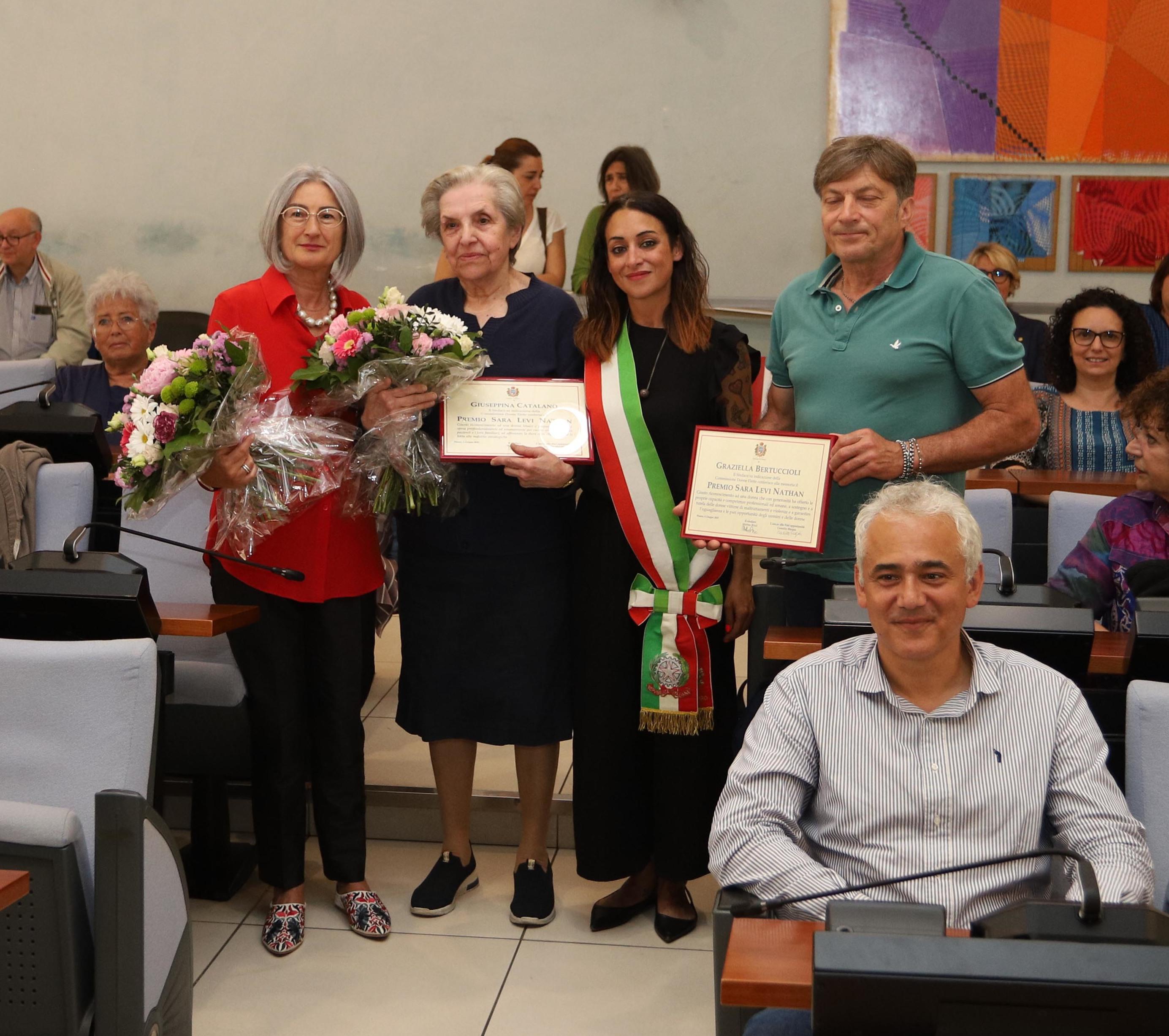 Premio Sara Levi Nathan "Ecco due donne straordinarie"