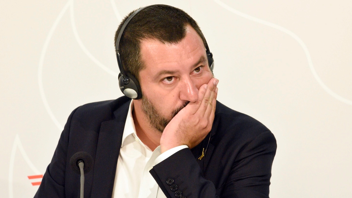 Il ministro degli interni Matteo Salvini