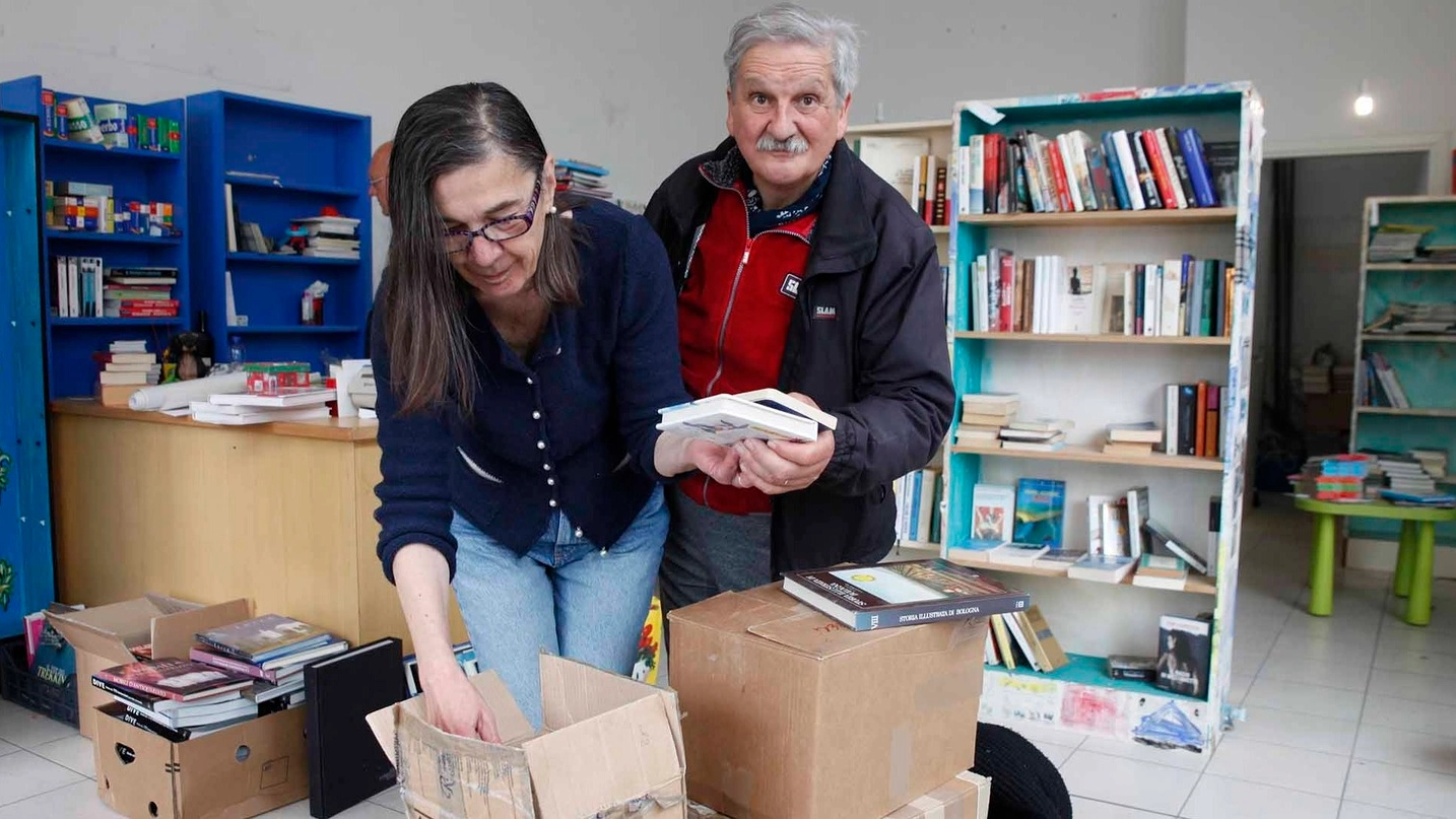 Anna Rosa Persiani e Paolo Caccìa preparano gli scatoloni: domenica era l’ultimo giorno