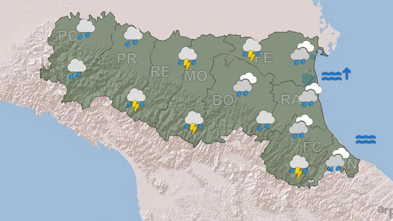 Emilia Romagna: le previsioni meteo del 1 novembre