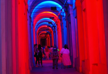 San Luca illuminata a Bologna, anche Cremonini alla prima: “Qui il simbolo della città”