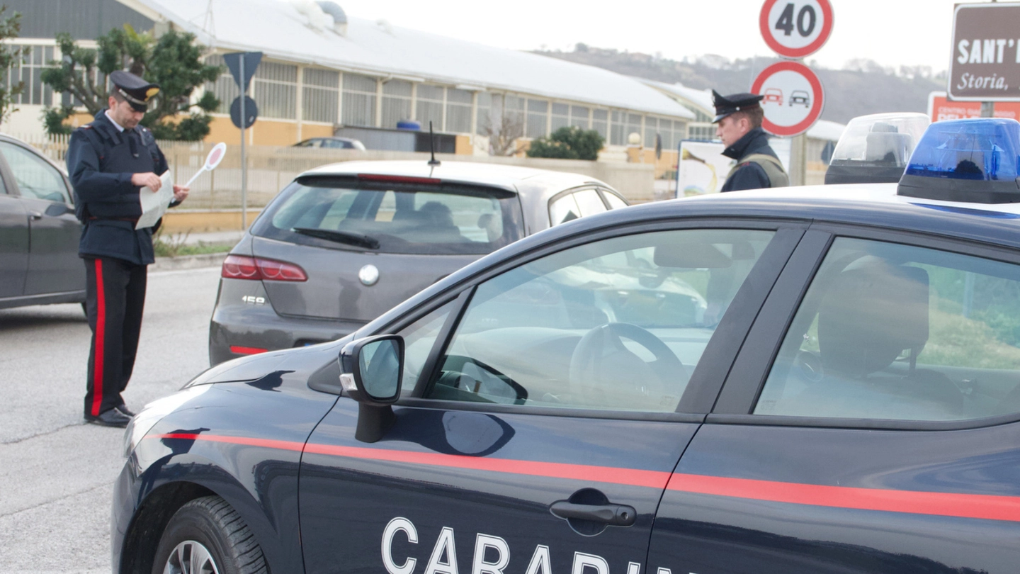 I carabinieri hanno trovato il quadro conteso (foto Zeppilli d'archivio)