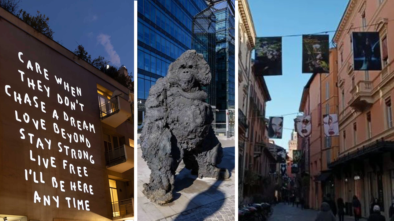 Gli eventi in occasione di Arte Fiera: la città si trasforma tra installazioni, statue, scritte luminose. La guida
