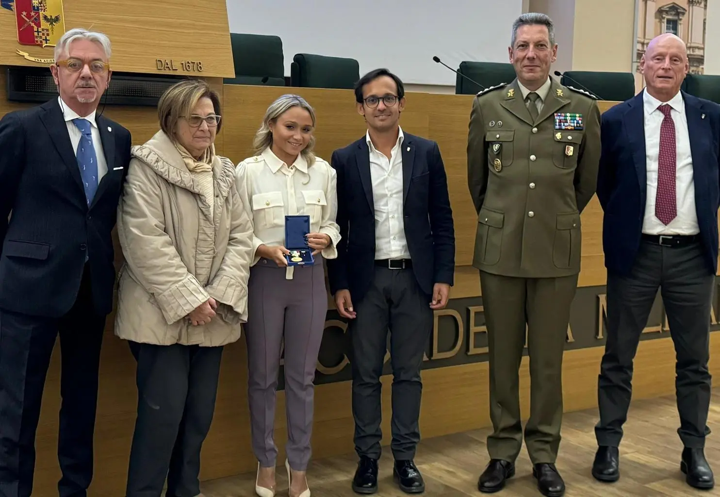Gli ORI del Coni Emilia-Romagna di Dondi. Tarlazzi, Samele, Santandrea, Piccolantonio e Testoni sfilano all’Accademia di Modena