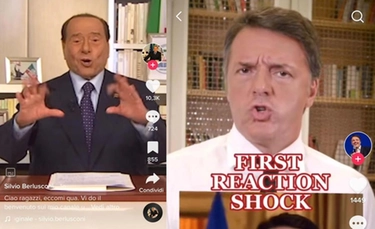 Berlusconi e Renzi sbarcano su TikTok. I video per parlare ai più giovani