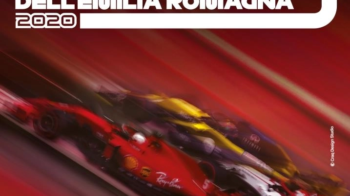 Il poster ufficiale del Gp dell'Emilia-Romagna di F1