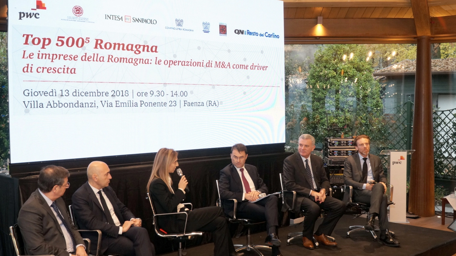 La presentazione di Top 500 aziende Romagna