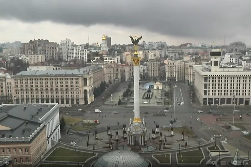 La piazza di Kiev