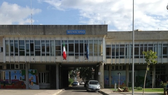 La sede del municipio a San Giuseppe Vesuviano