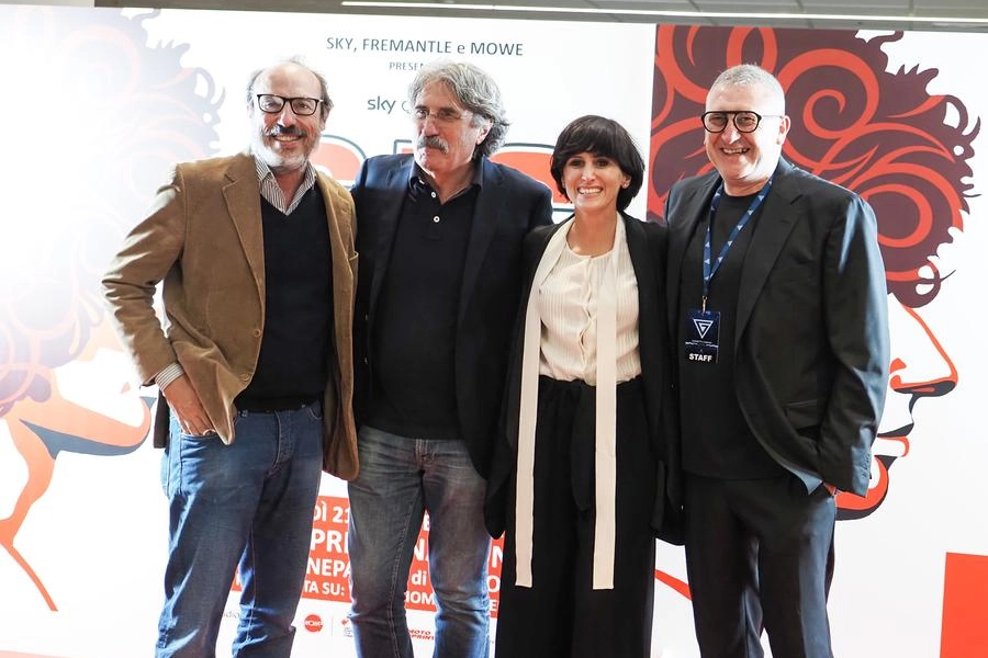 Presentazione docufilm 'Sic', Paolo Simoncelli con  Guido Meda, Alice Filippi e Giometti