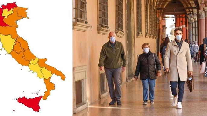 Colori Regioni: l'Emilia Romagna verso un'altra settimana di zona arancione