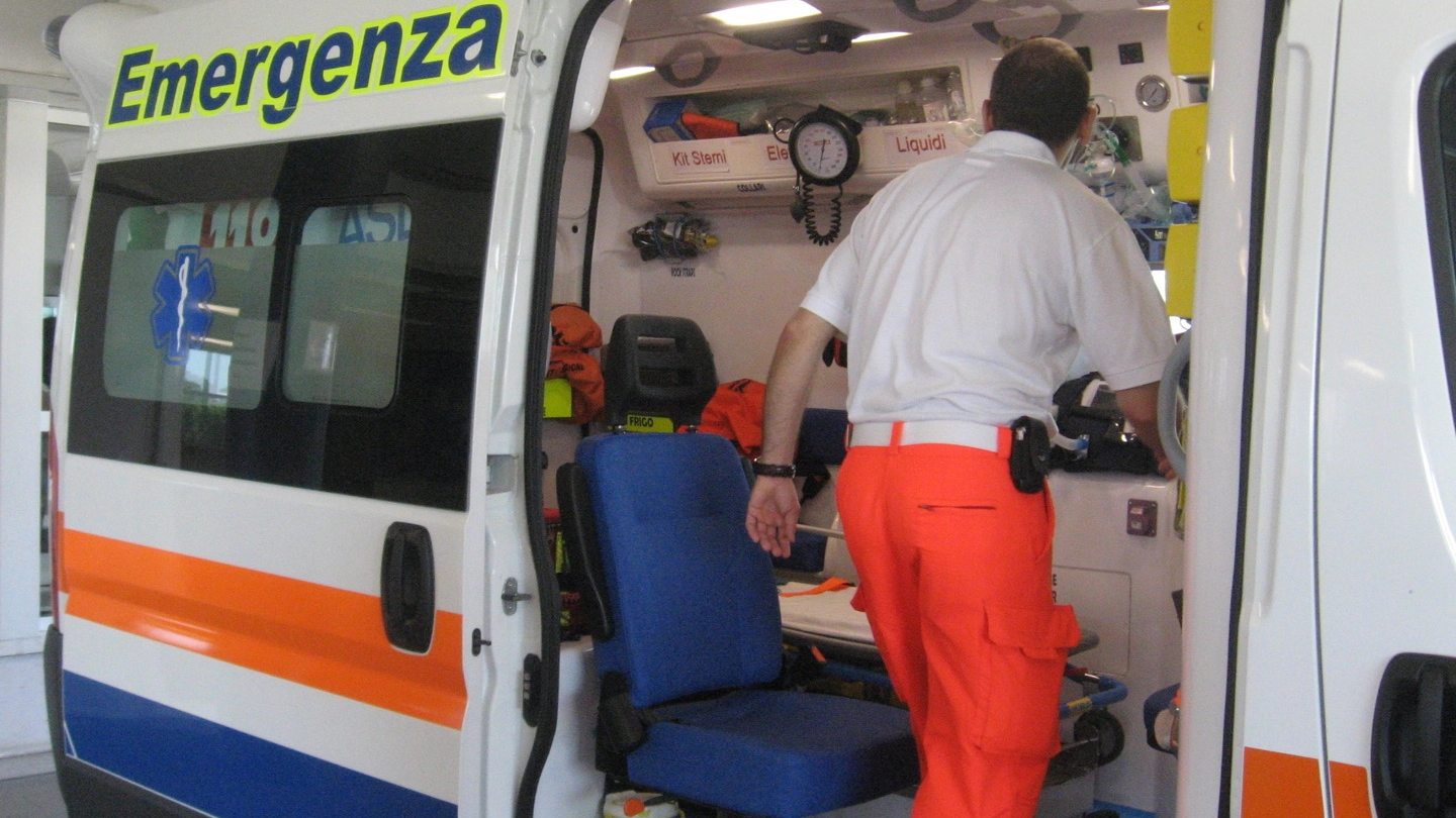 Ambulanza (Foto di repertorio Stocchi)