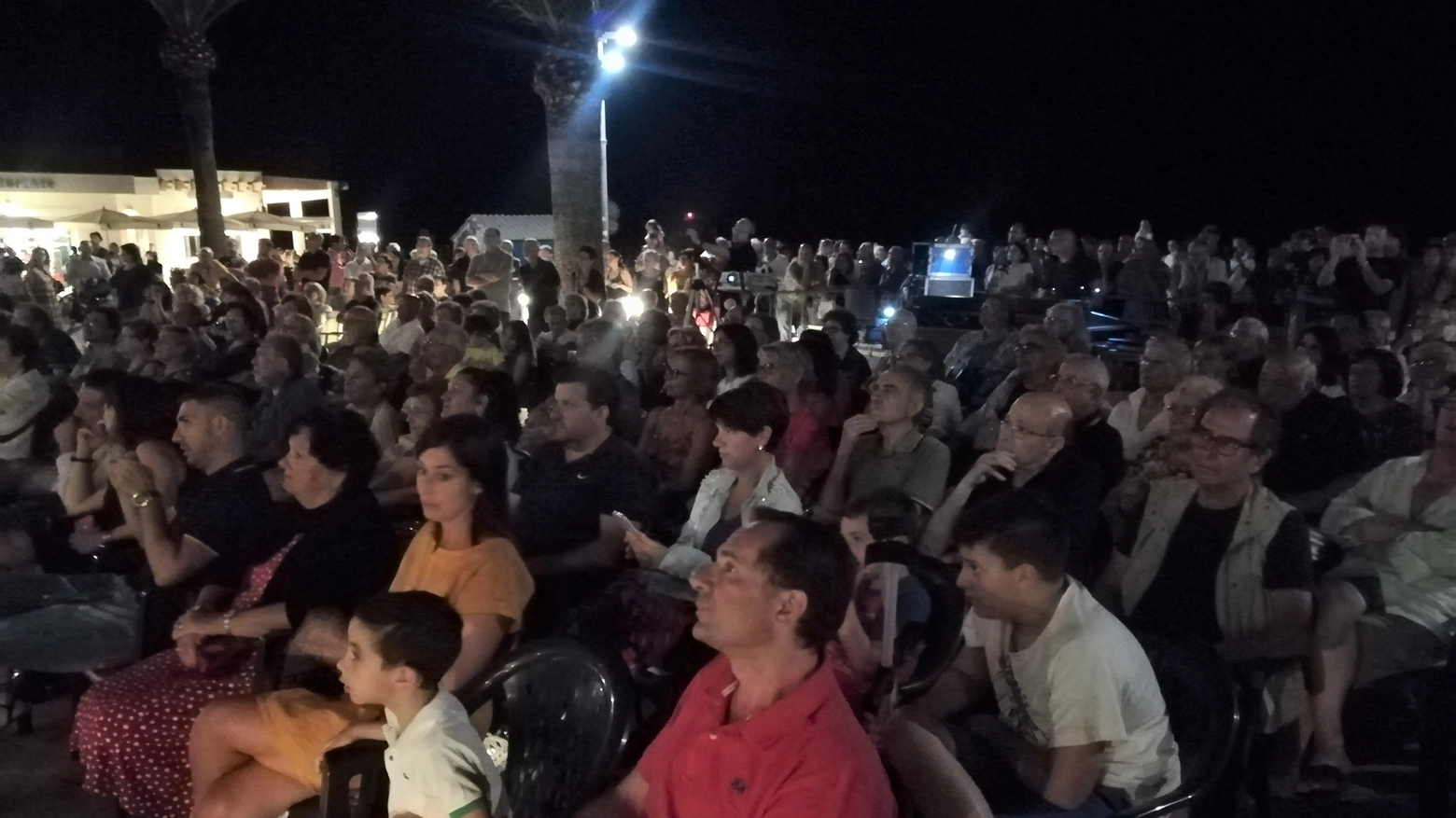 Centinaia di presenze al concerto di ieri sera in piazza Kursaal