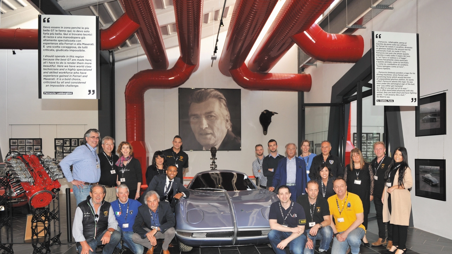 Lamborghini Club, meeting al museo di Argelato