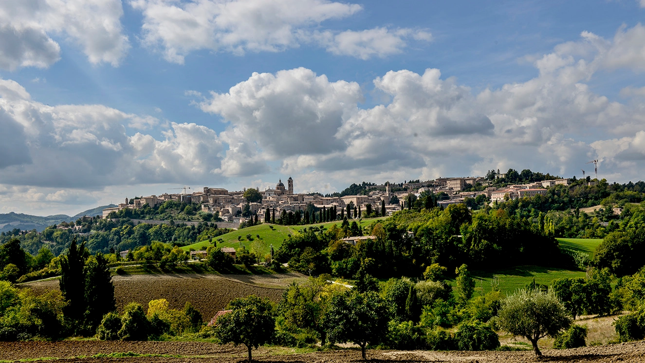 Urbino in ottobre, foto di Paolo Mini