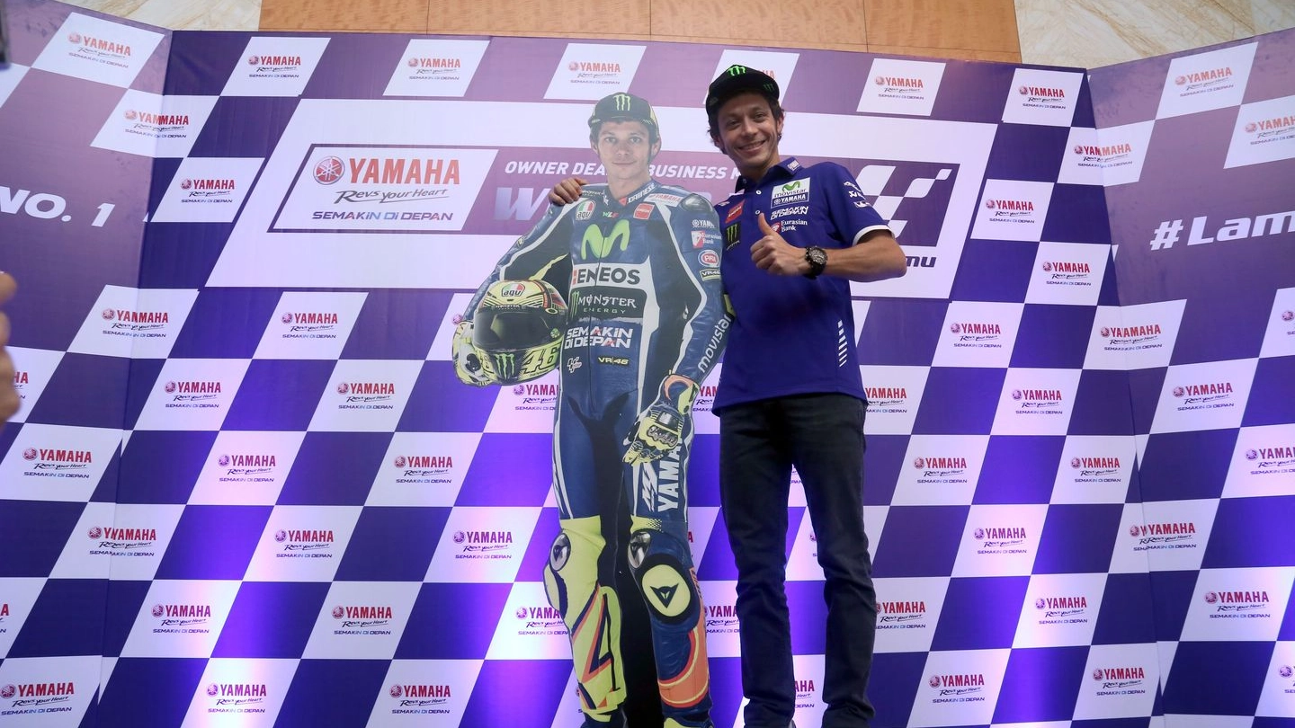 Valentino Rossi ospite del meeting dei venditori della Yamaha a Bali (Foto Yamaha)