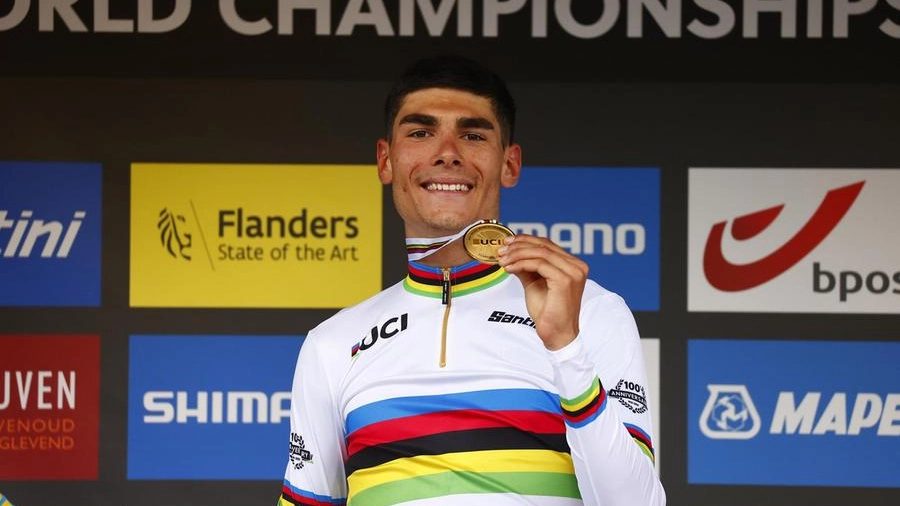 Filippo Baroncini, ciclista ravennate di 21 anni