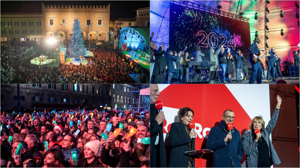 Scatti dal CaterCapodanno: il 2024 è importante per Pesaro, città della cultura per 12 mesi