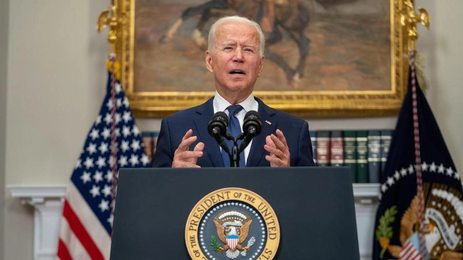 Biden: terzo discorso alla nazione sulla crisi in Afghanistan (Anas)