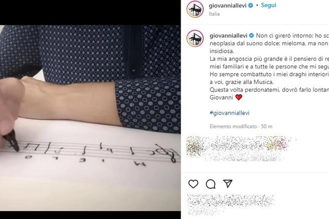 Allevi ha un tumore: il post del pianista su Instagram