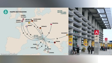 Aeroporto Ancona, la mappa dei voli: Parigi, Londra e le isole per le vacanze estive. Il Sanzio ha ingranato