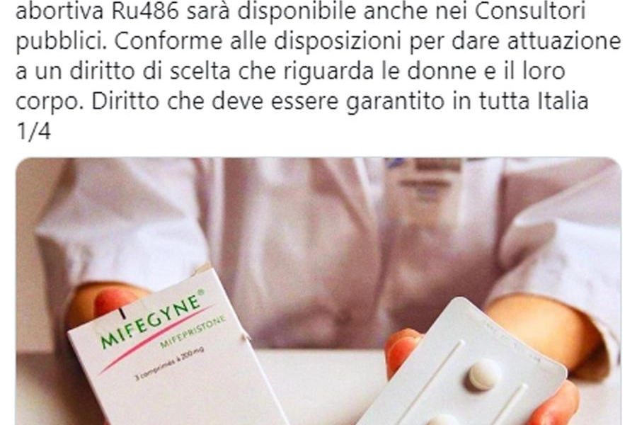 La pillola abortiva disponibile nei consultori dell'Emilia Romagna
