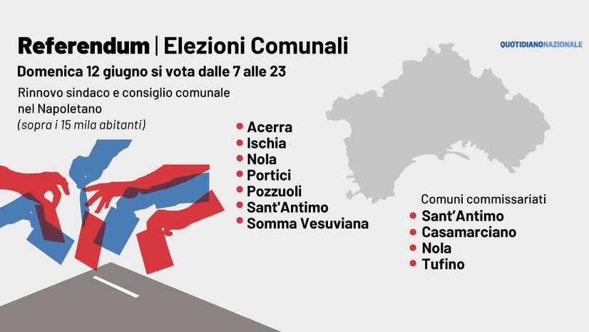 Referendum ed elezioni comunali a Napoli e in Campania