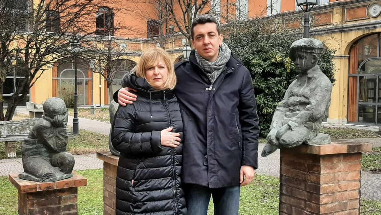 La direttrice dell’Asp Pianura Est Maria Grazia Polastri e il sindaco Luca Borsari