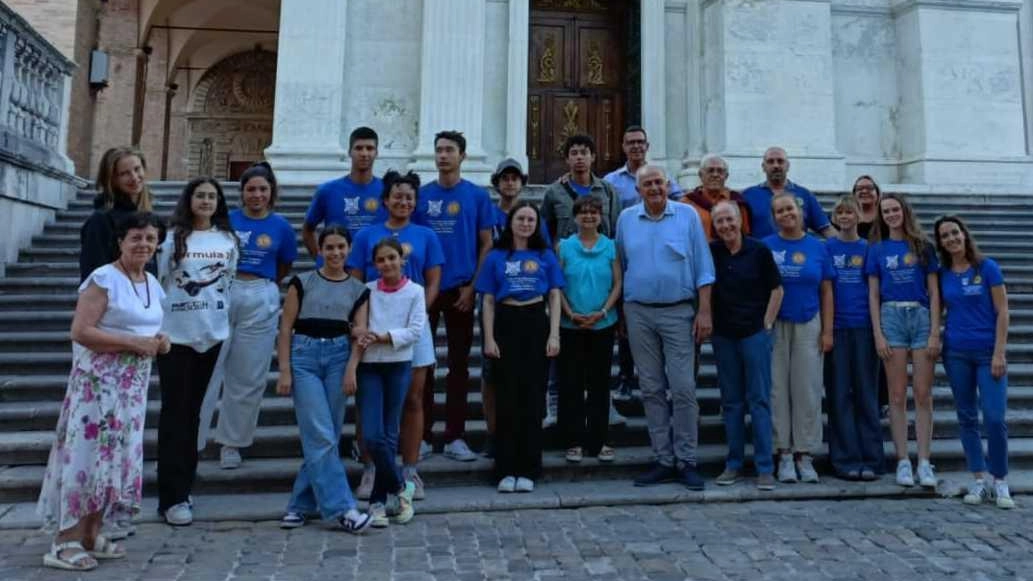 Il “Campo Azzurro“ del Lions Club di Urbino  fa scoprire la città a ragazzi da tutto il mondo