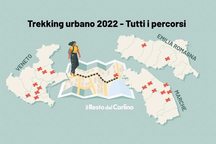 Trekking urbano: tutti i percorsi in Emilia Romagna, Marche e Veneto