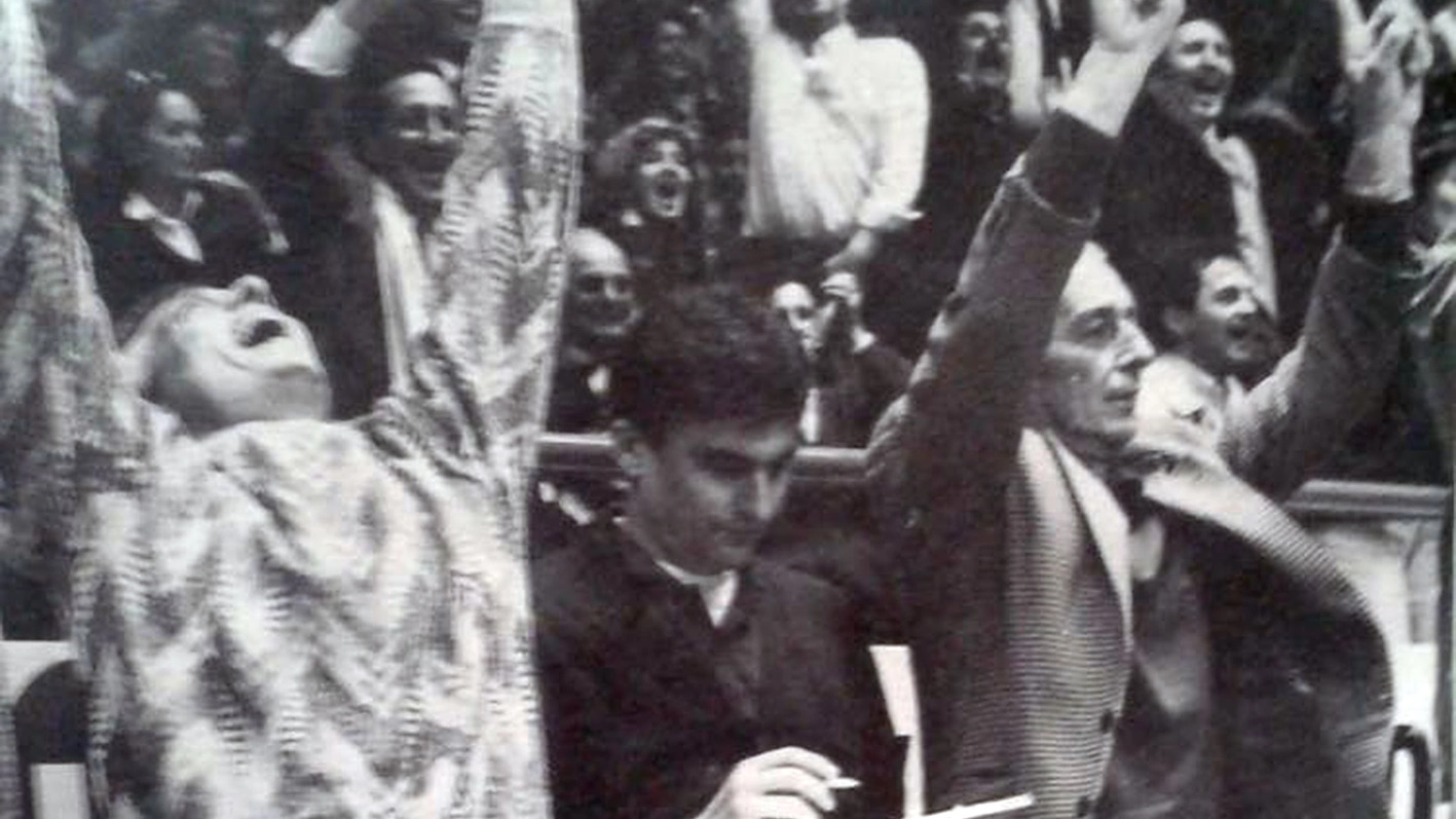 Da sinistra Sergio Guerra, Valmore De Pol e Lamberto Malatesta