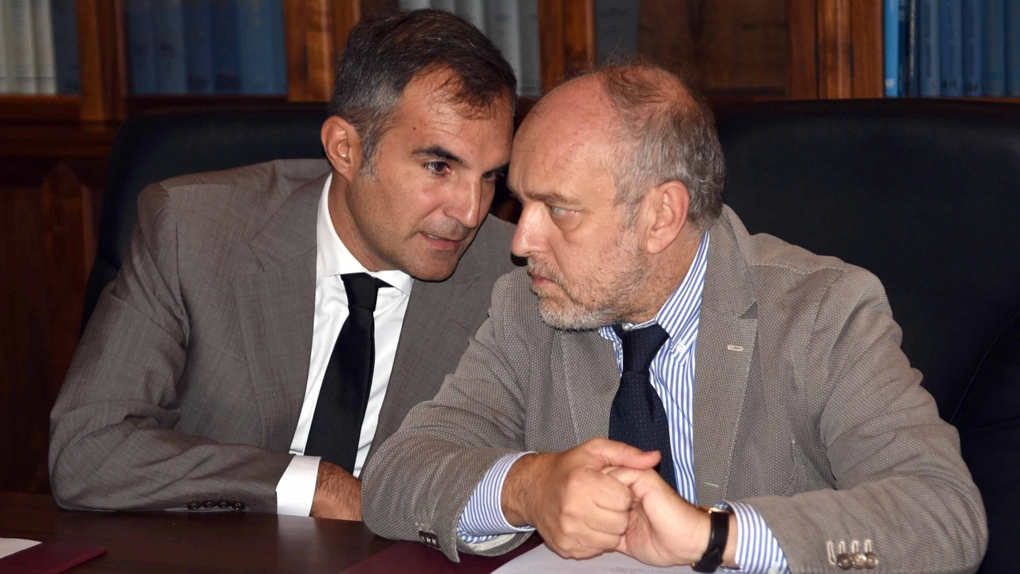 Il sindaco Tiziano Tagliani e l’assessore alla sicurezza Aldo Modonesi