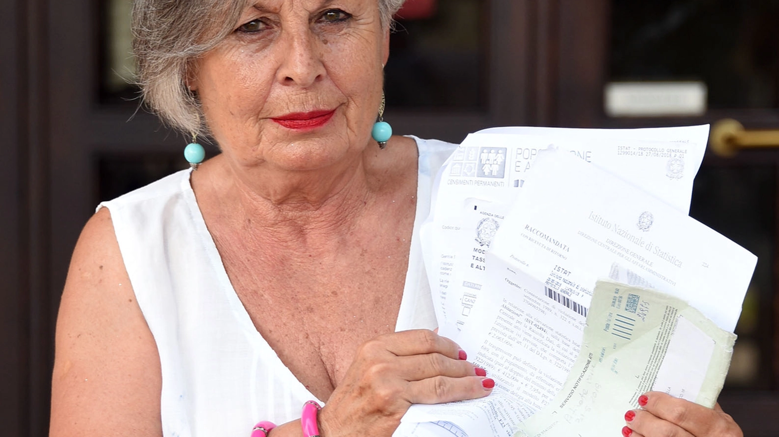 Graziella Canzi, 70 anni, bancaria in pensione (foto Migliorini)