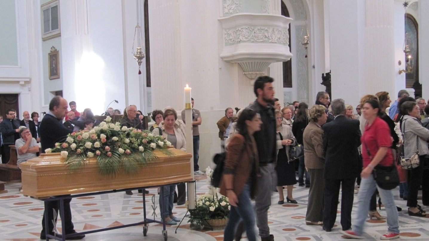 Urbino, il funerale di Federico ‘Fred’ Zolfi (Foto Ottaviani)