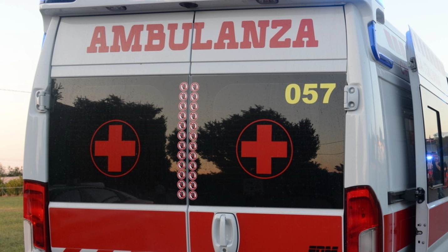 Un’ambulanza ha trasportato la 52enne cesenate  al Bufalini dove è ricoverata 