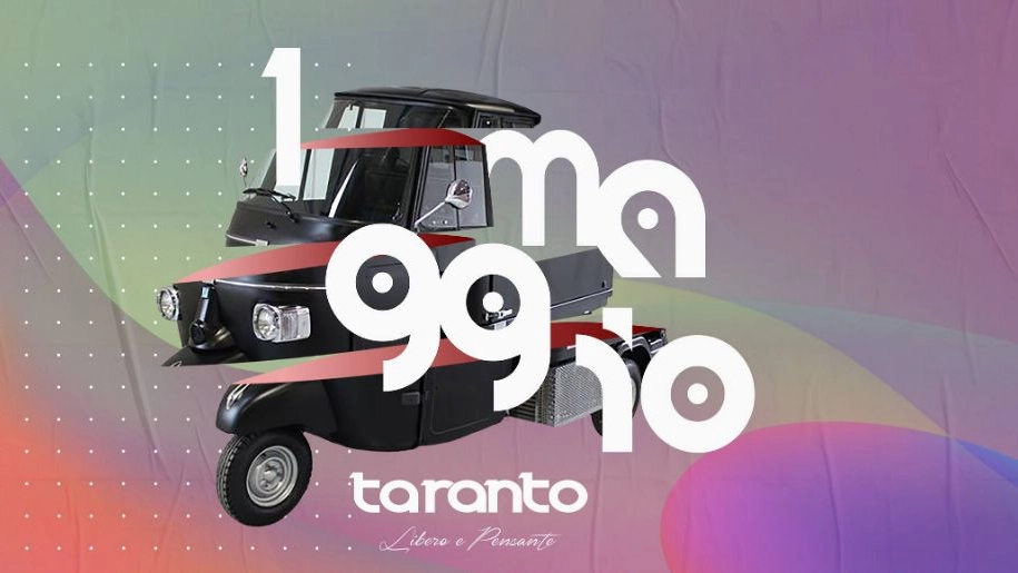 Primo maggio, il logo dell'iniziativa di Taranto (Facebook)
